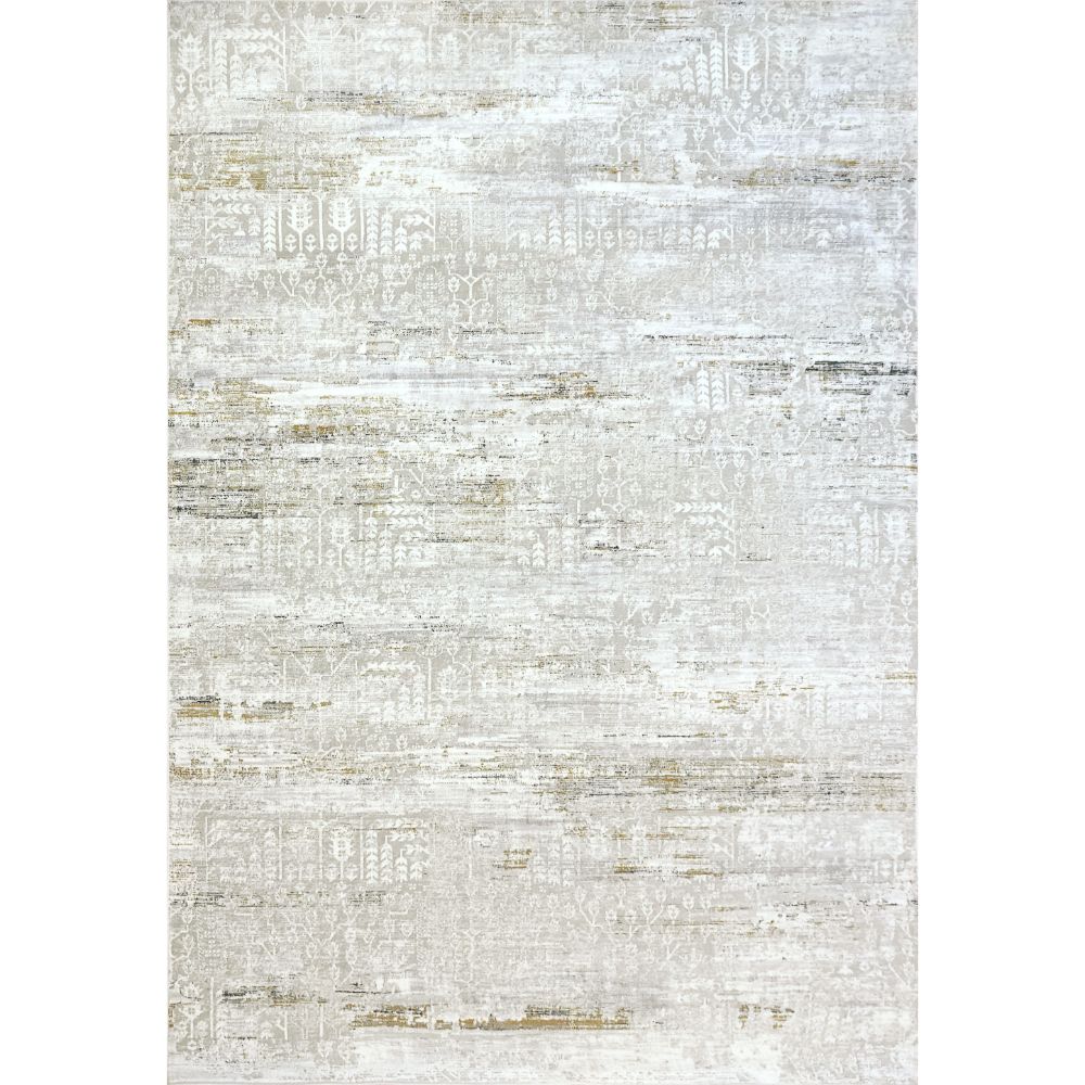 Dynamic Rugs 9873-109 Leda 2 Ft. X 3 Ft. 5 In. Rectangle Rug in Ivory/Grey